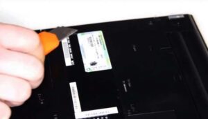 how to remove stickers from laptop