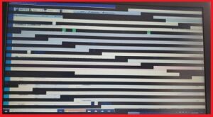 My Laptop Freezes Lines on Screen