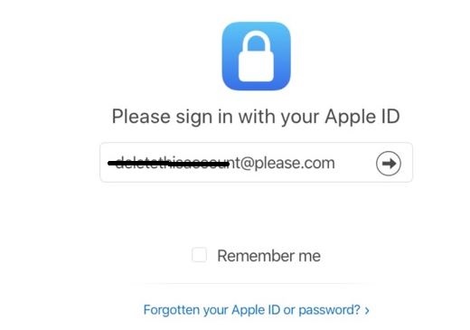 How to delete an Apple ID on iPhone