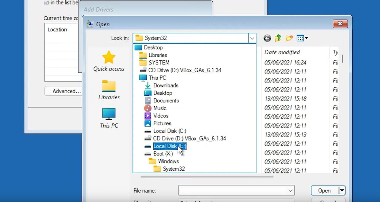 Resetting the Password